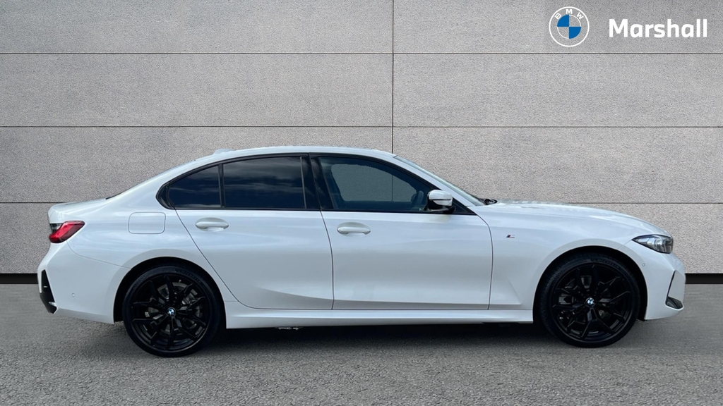 BMW 3 Series Bmw 3 Series Saloon 330E 22.3 Kwh M Sport Step RJ26WMO White #3