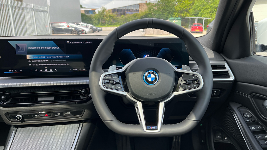 BMW 3 Series Bmw 3 Series Saloon 330E 22.3 Kwh M Sport Step RJ26WMO White #5