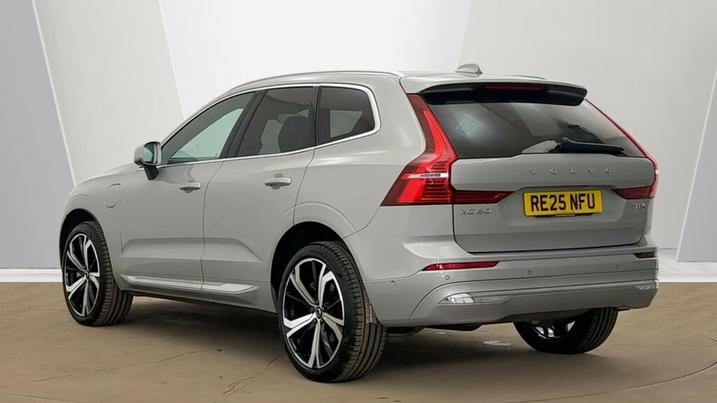 Volvo XC60 Volvo Xc60 Estate 2.0 T8 455 Phev Ultra Dark RE25NFU Silver #3
