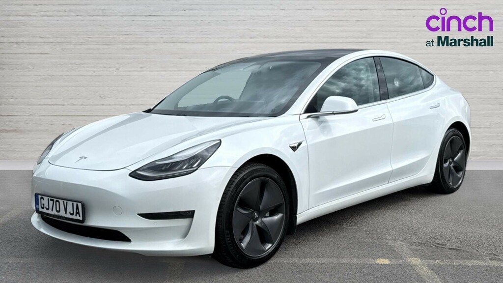Tesla Model 3 Model 3 Long Range Awd GJ70VJA White #6
