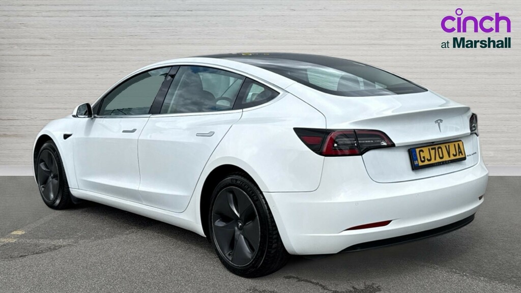 Tesla Model 3 Model 3 Long Range Awd GJ70VJA White #4