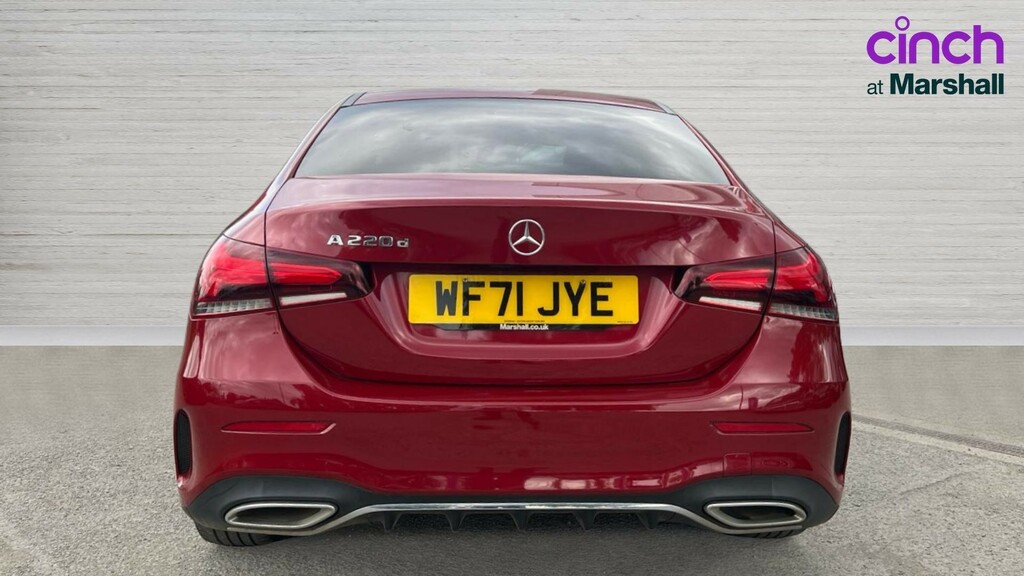 Mercedes-Benz A Class A Class A220d Amg Line WF71JYE Red #4