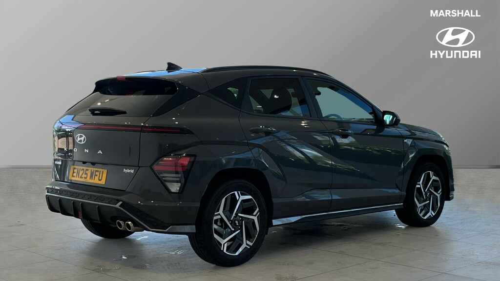 Hyundai Kona Kona 1.6 Hybrid 129 N Line S Dct EN25WFU Grey #3