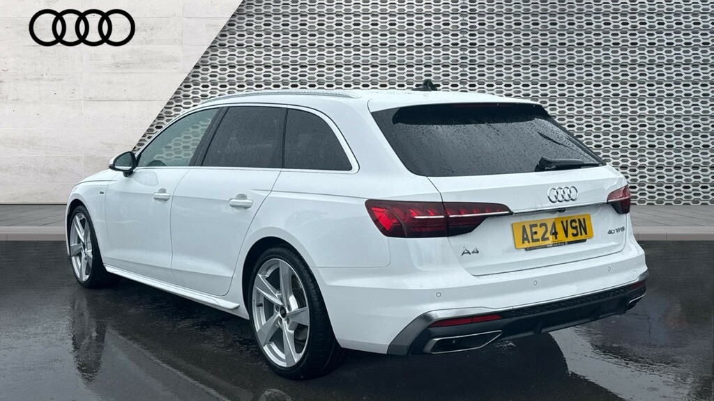 Audi A4 Avant A4 40 Tfsi 204 S Line S Tronic AE24VSN White #3