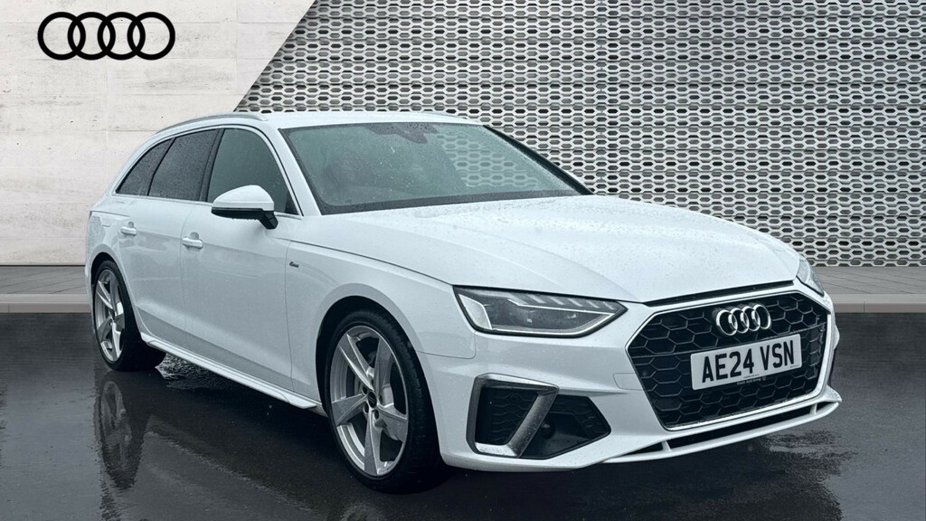 Audi A4 Avant A4 40 Tfsi 204 S Line S Tronic White