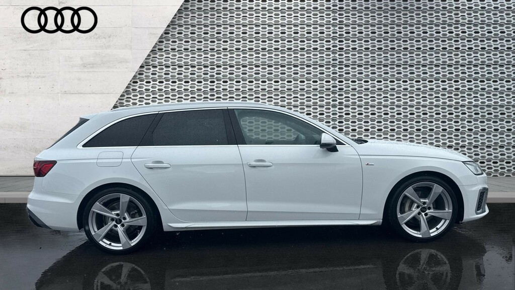 Audi A4 Avant A4 40 Tfsi 204 S Line S Tronic AE24VSN White #4