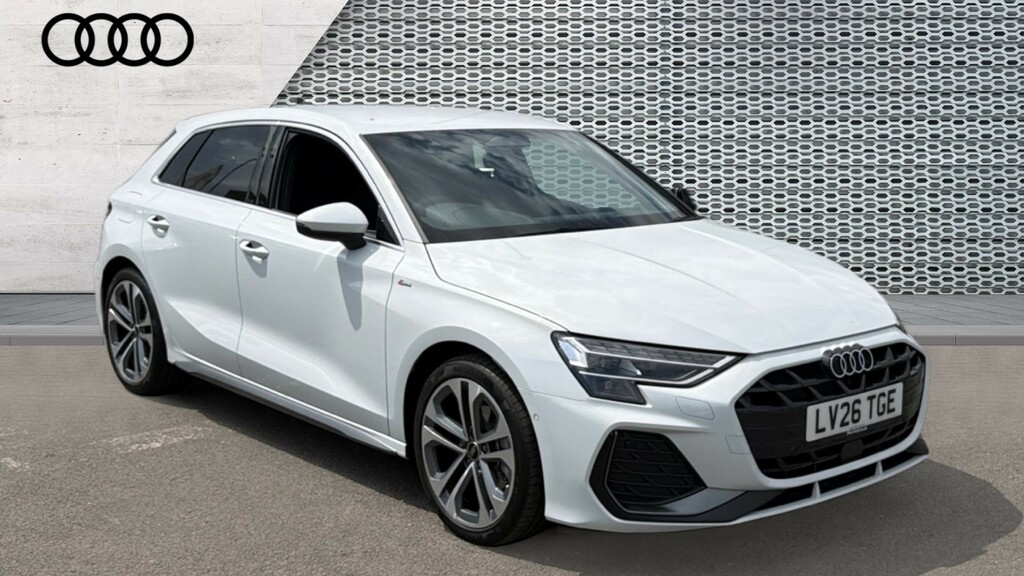 Audi A3 A3 1.5 Tfsi 116 S Line S Tronic White