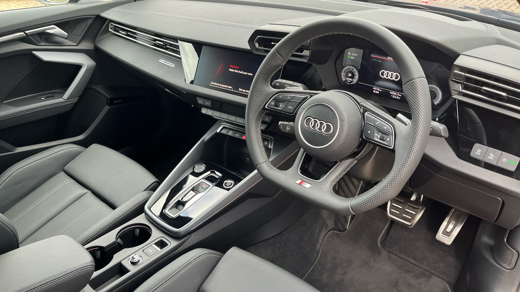Audi A3 A3 1.5 Tfsi E 204 Black Edition S Tronic LN26MXK Blue #6
