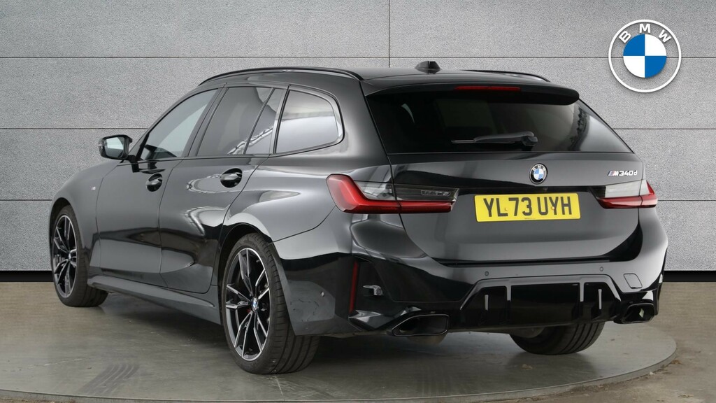 BMW 3 Series 3 Series M340d Xdrive Mht Step YL73UYH Black #2