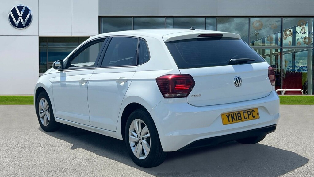 Volkswagen Polo Polo 1.0 Tsi 95 Se YK18CPC White #3