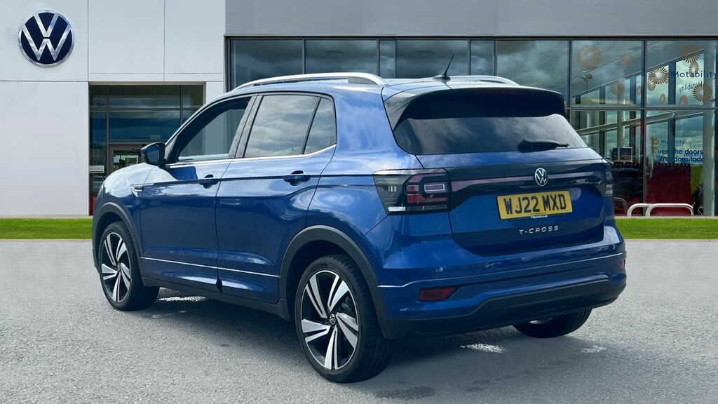 Volkswagen T-Cross T-cross 1.0 Tsi 110 R-line Dsg WJ22MXD Blue #3
