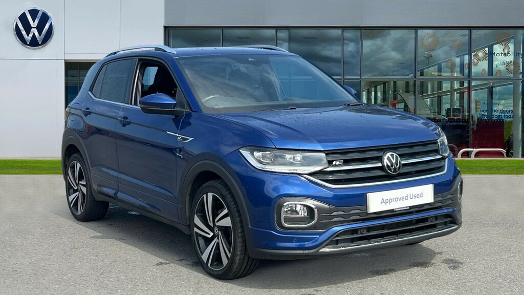 Volkswagen T-Cross T-cross 1.0 Tsi 110 R-line Dsg WJ22MXD Blue
