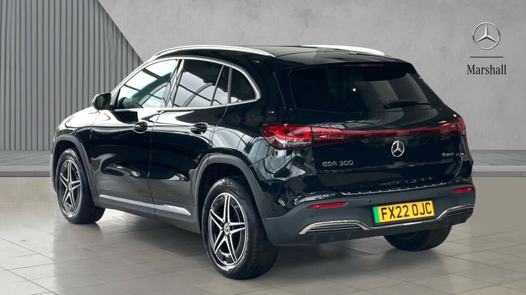 Mercedes-Benz EQA Eqa 300 4Matic 168Kw Amg Line 66.5Kwh FX22OJC Black #2