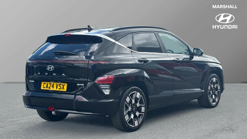 Hyundai Kona Kona 160Kw Ultimate 65Kwh CA24VSX Black #3