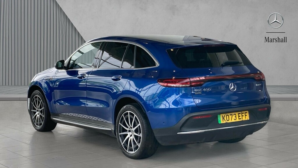 Mercedes-Benz EQC Eqc 400 300Kw Amg Line Edition 80Kwh KO73EFF Blue #2