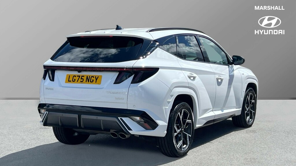Hyundai Tucson Tucson 1.6T Hybrid N Line LG75NGY White #3