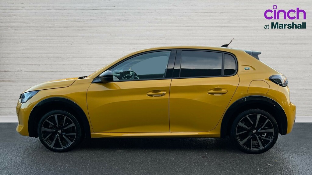 Peugeot e-208 208 100Kw Gt 50Kwh Yellow #6