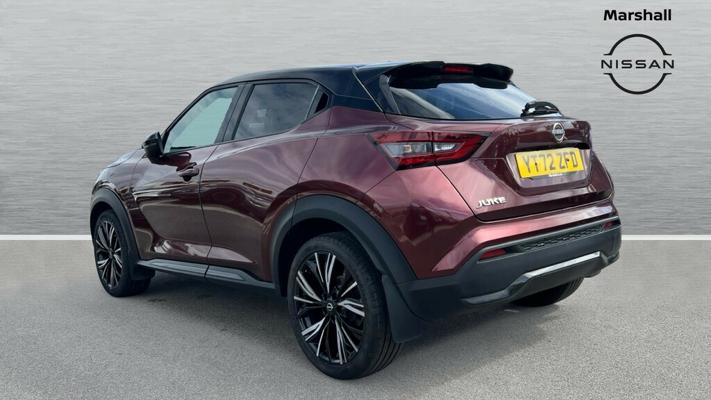 Nissan Juke Juke 1.0 Dig-t 114 Tekna Dct YT72ZFD Red #2