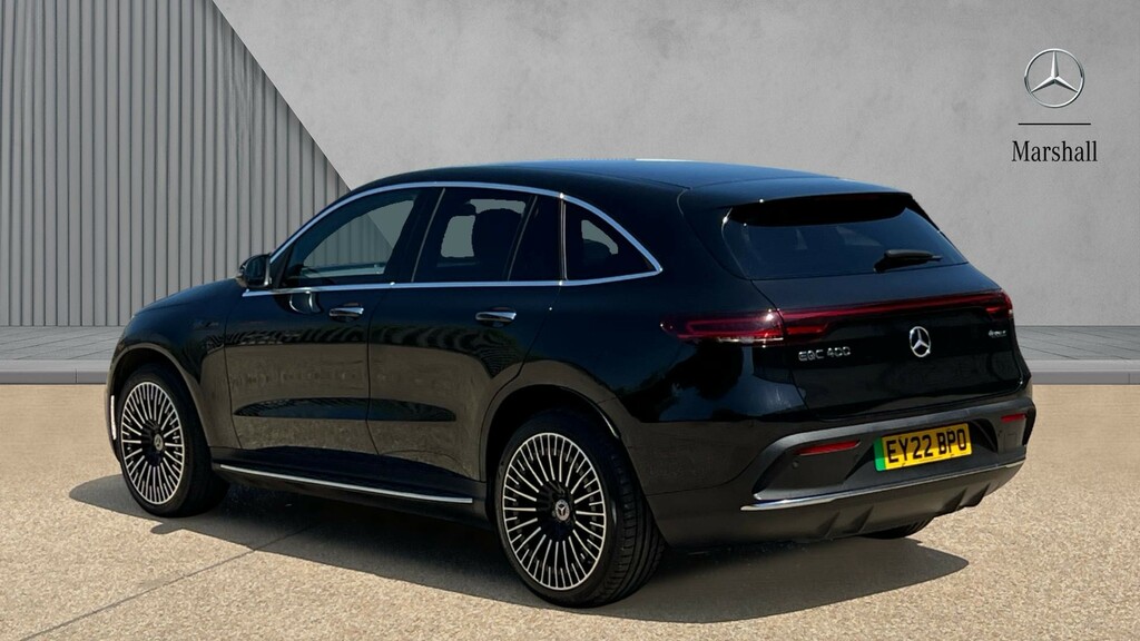 Mercedes-Benz EQC Eqc 400 300Kw Amg Line Premium 80Kwh Black #2