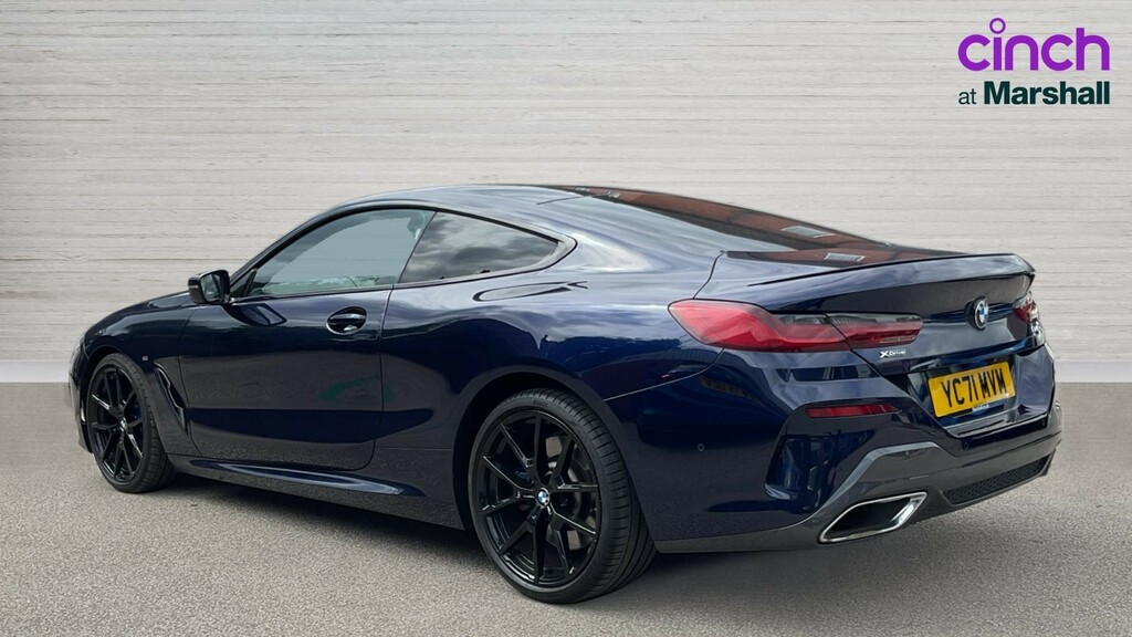 BMW 8 Series 8 Series 840D Xdrive Mht M Sport Blue #3