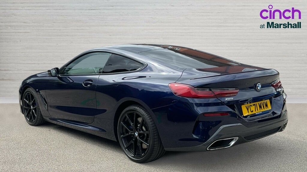 BMW 8 Series 8 Series 840D Xdrive Mht M Sport Blue #5
