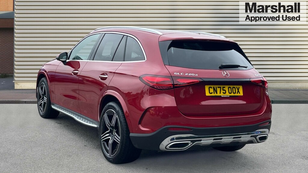 Mercedes-Benz GLC Class Glc 220D 4Matic Amg Line Prem Pan 9G-tronic CN75OOX Red #5