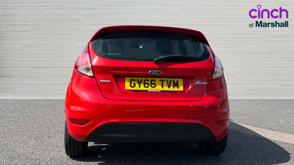 Ford Fiesta Fiesta 1.0 Ecoboost Zetec GY66TVM Red #4