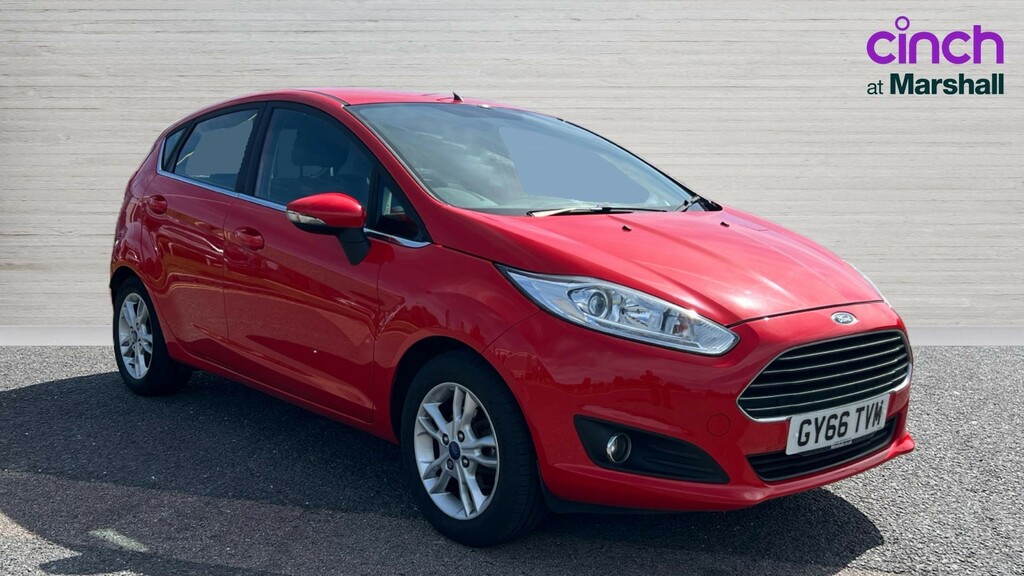 Ford Fiesta Fiesta 1.0 Ecoboost Zetec GY66TVM Red
