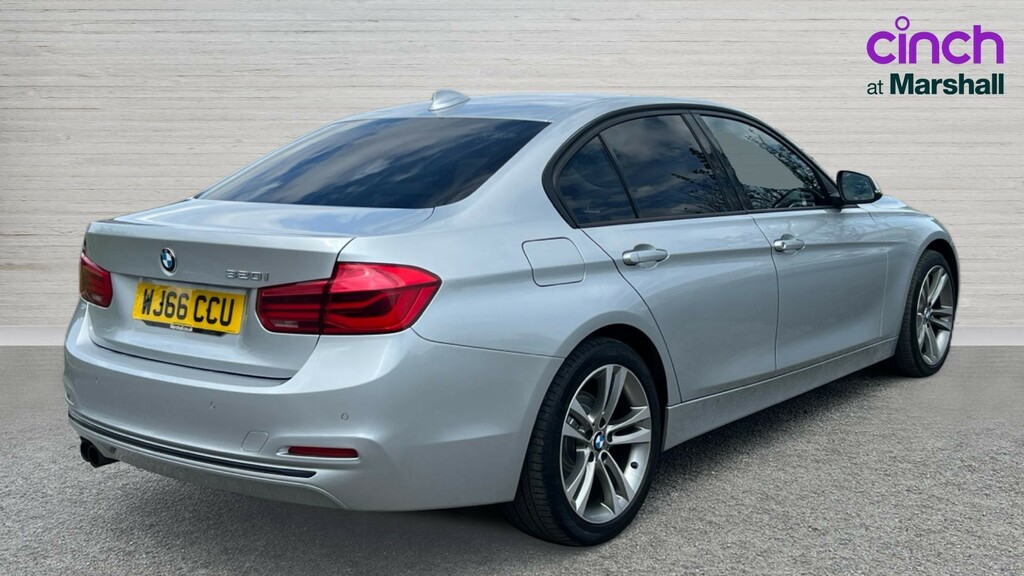 BMW 3 Series 3 Series 320I Sport WJ66CCU Silver #3