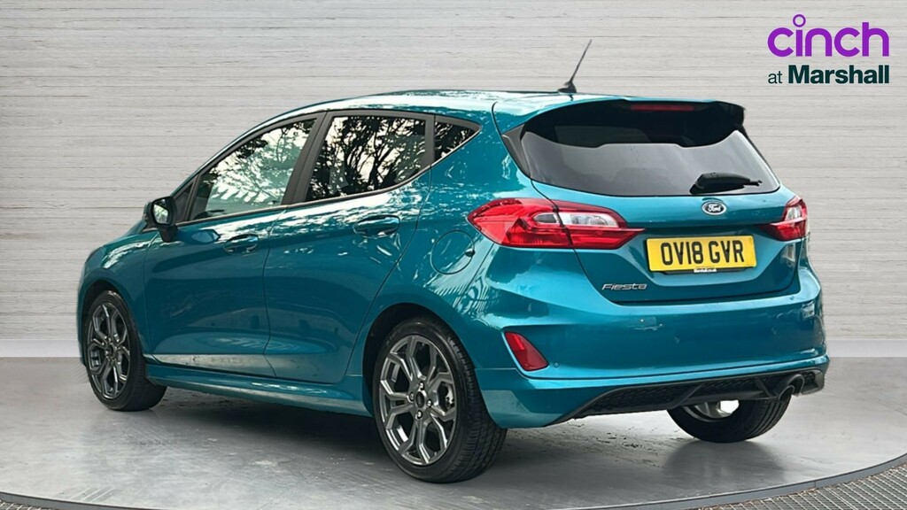 Ford Fiesta Fiesta 1.0 Ecoboost St-line OV18GVR Blue #5