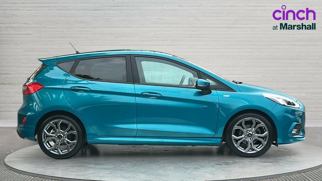 Ford Fiesta Fiesta 1.0 Ecoboost St-line OV18GVR Blue #2