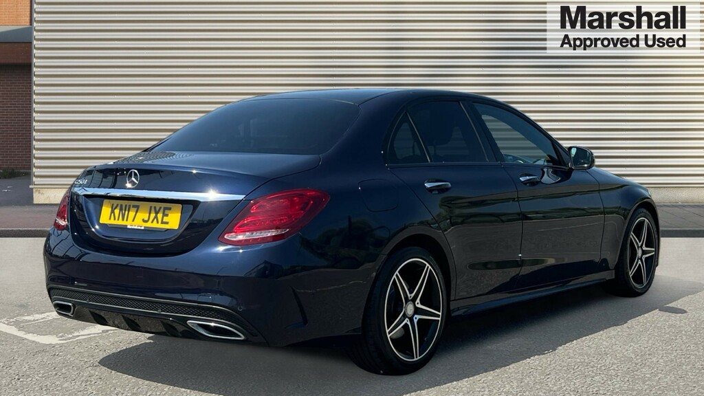 Mercedes-Benz C Class C Class C250d Amg Line Premium Plus 9G-tronic KN17JXE Blue #2