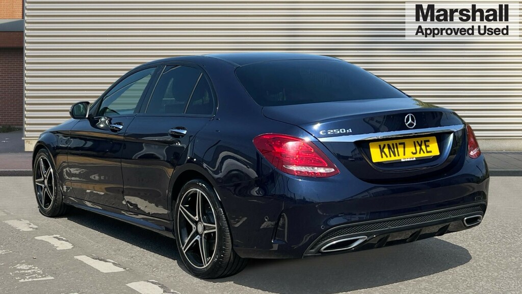 Mercedes-Benz C Class C Class C250d Amg Line Premium Plus 9G-tronic KN17JXE Blue #4