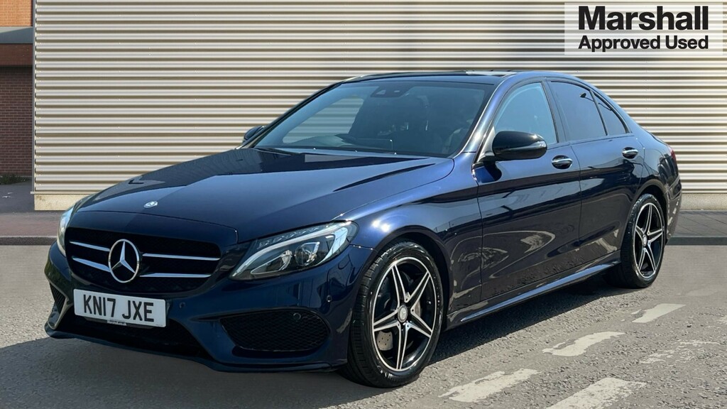 Mercedes-Benz C Class C Class C250d Amg Line Premium Plus 9G-tronic KN17JXE Blue #5