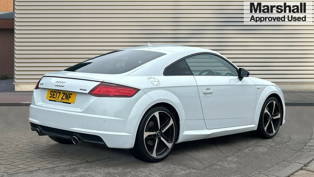 Audi TT Tt 2.0 Tdi Quattro Black Edition S Tronic White #3