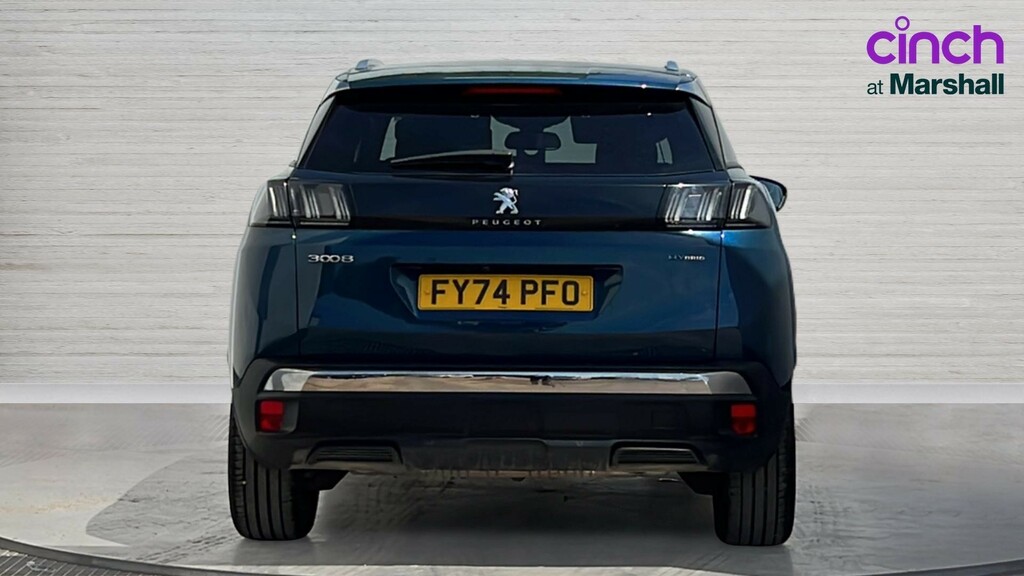 Peugeot 3008 3008 1.6 Hybrid 225 Allure E-eat8 FY74PFO Blue #4