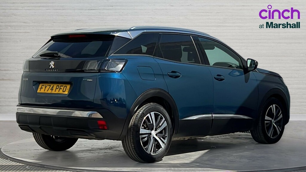 Peugeot 3008 3008 1.6 Hybrid 225 Allure E-eat8 FY74PFO Blue #3