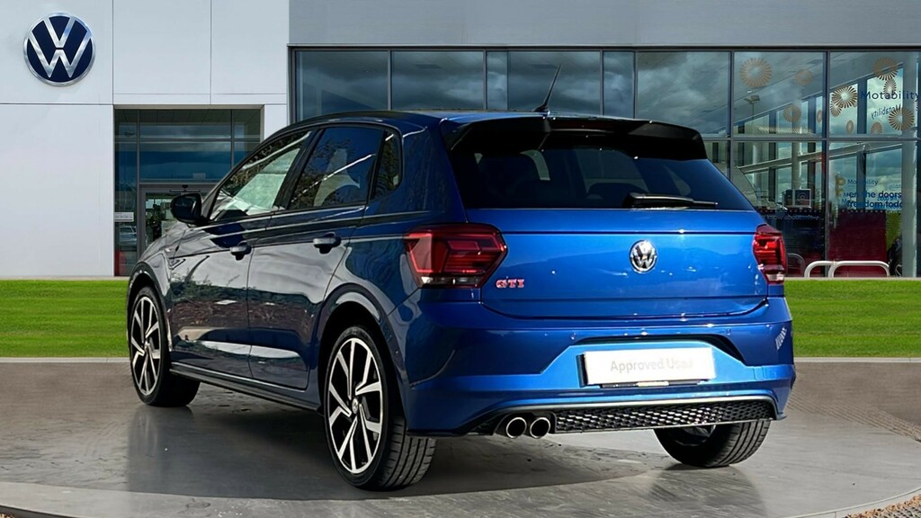 Volkswagen Polo Polo 2.0 Tsi Gti Dsg Blue #3