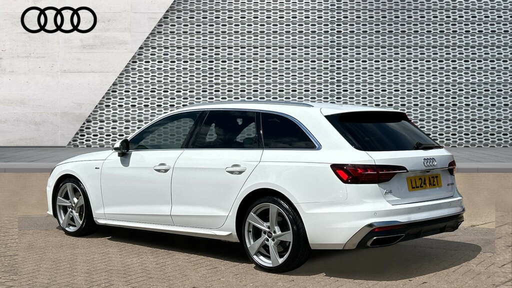 Audi A4 Avant A4 40 Tfsi 204 S Line S Tronic LL24AZT White #3