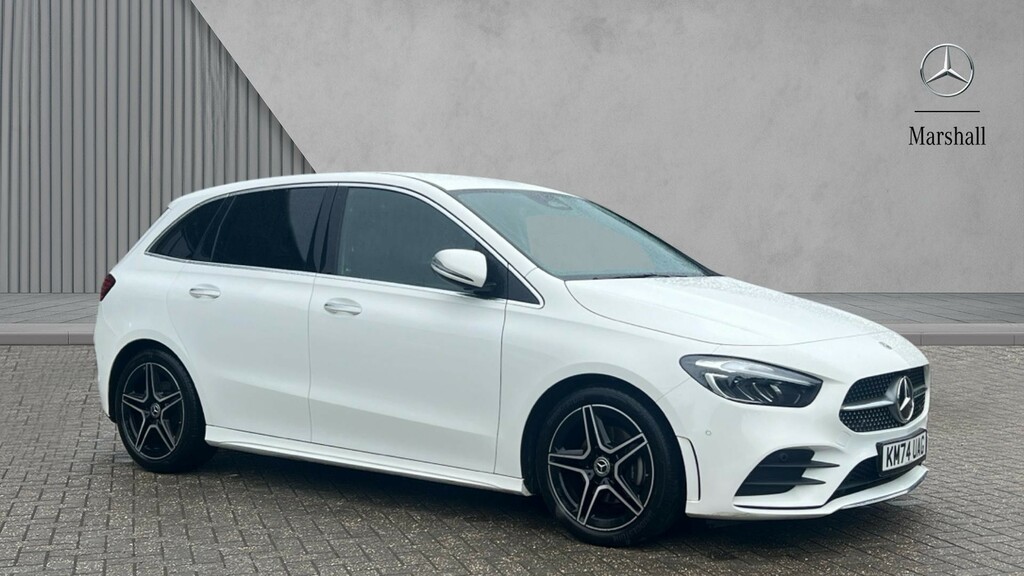 Mercedes-Benz B Class Hatchback White #1