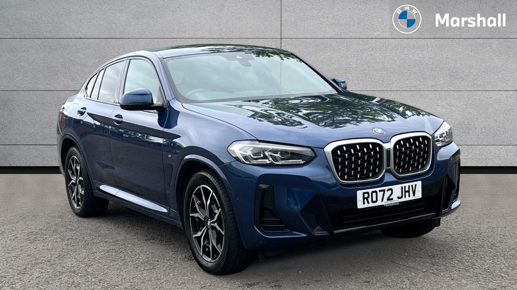 BMW X4 X4 Xdrive20d Mht M Sport Step Blue