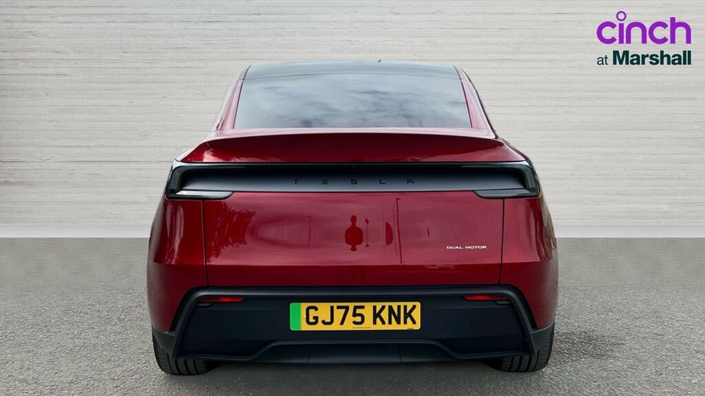Tesla Model Y Model Y Long Range Awd Red #4