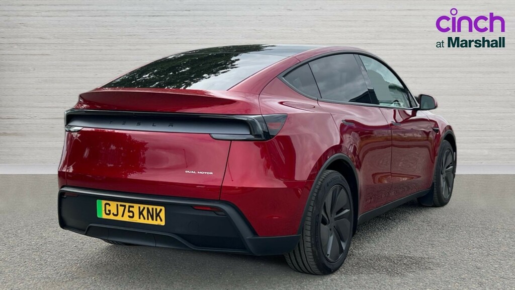 Tesla Model Y Model Y Long Range Awd Red #3