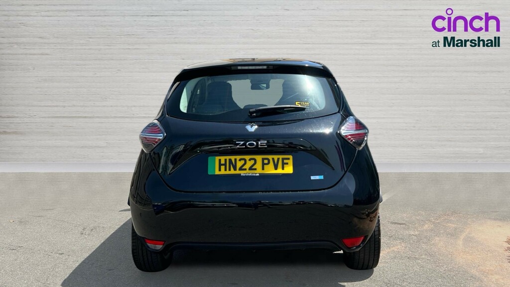 Renault Zoe Zoe 80Kw Iconic R110 50Kwh Rapid Charge HN22PVF Black #4
