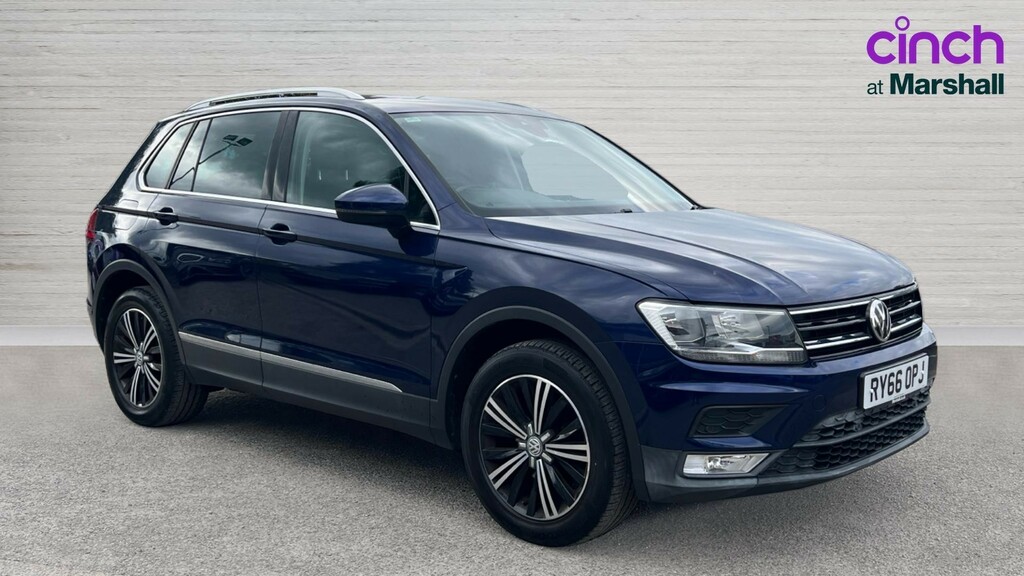 Volkswagen Tiguan Tiguan 2.0 Tdi 150 4Motion Se Nav Dsg Blue