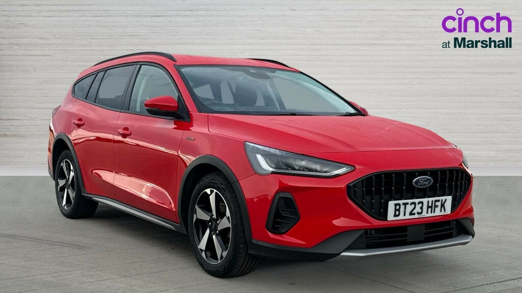 Ford Focus Focus 1.0 Ecoboost Hybrid Mhev 155 Active Red
