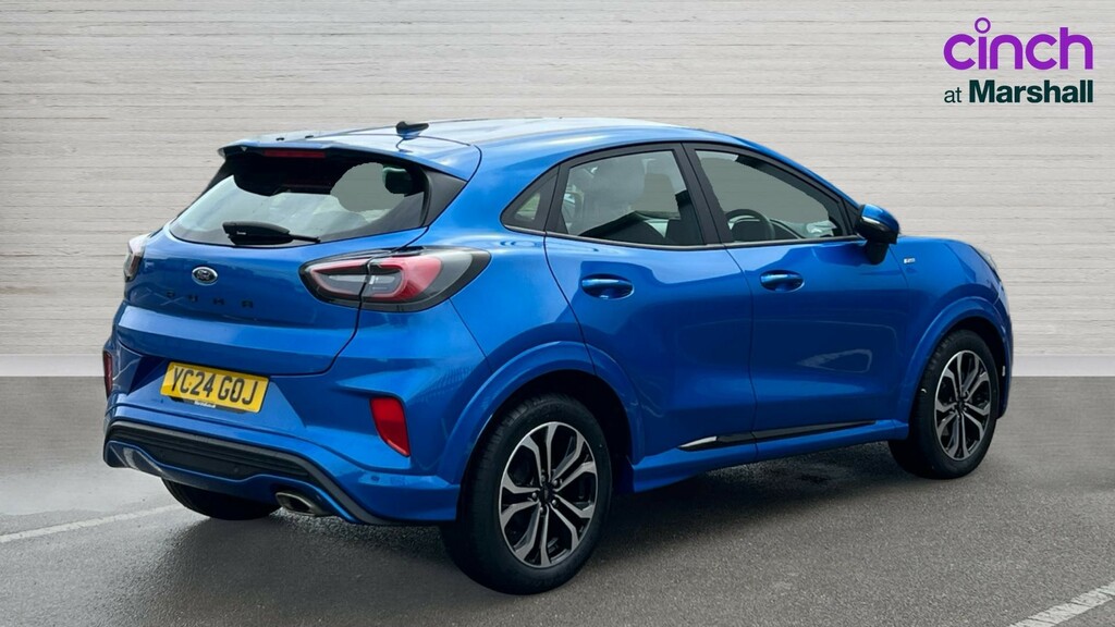 Ford Puma Puma 1.0 Ecoboost Hybrid Mhev St-line YC24GOJ Blue #3