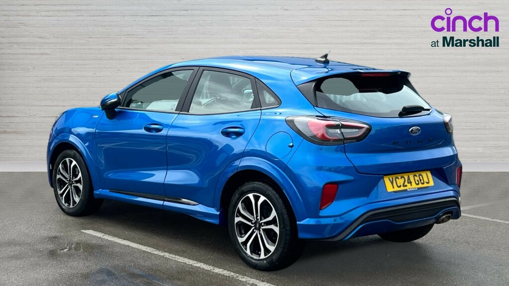 Ford Puma Puma 1.0 Ecoboost Hybrid Mhev St-line YC24GOJ Blue #5