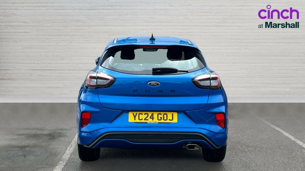 Ford Puma Puma 1.0 Ecoboost Hybrid Mhev St-line YC24GOJ Blue #4