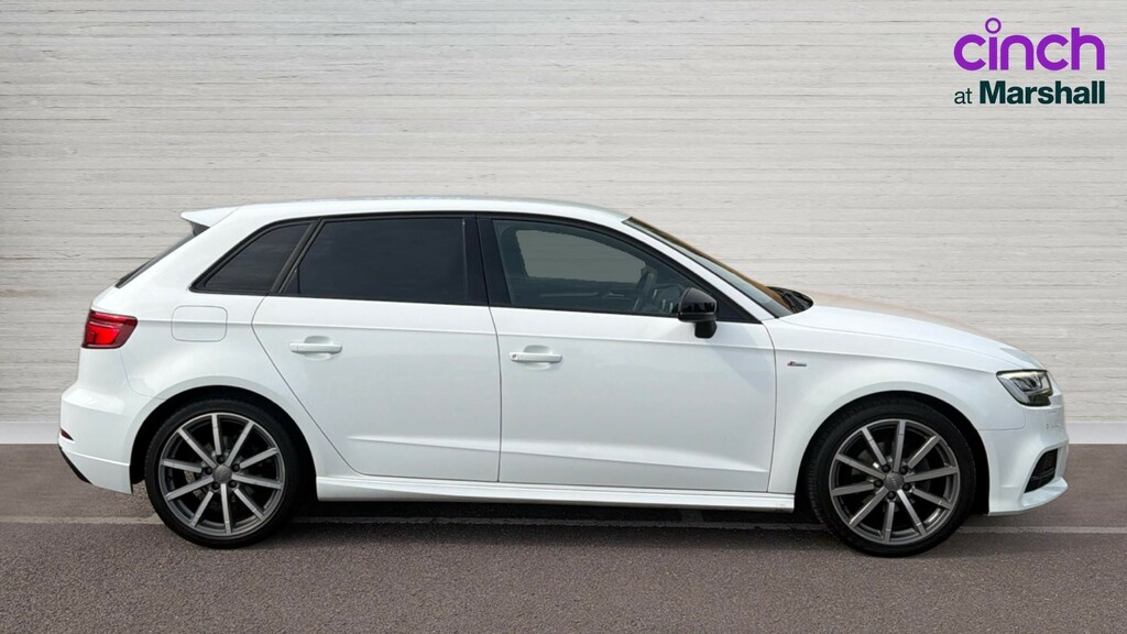 Audi A3 A3 30 Tfsi 116 Black Edition HJ20MWM White #2